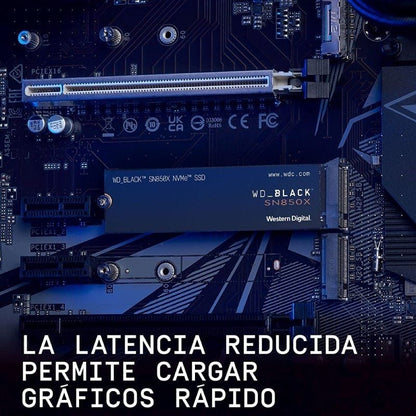 Disco SSD SanDisk WD Black SN850X 4TB/ M.2 2280 PCIe 4.0/ Full Capacity