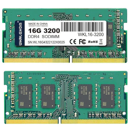 Memoria RAM Whalekom WK4SO32 16GB/ DDR4/ 3200MHz/ 1.2V/ CL19/ SODIMM