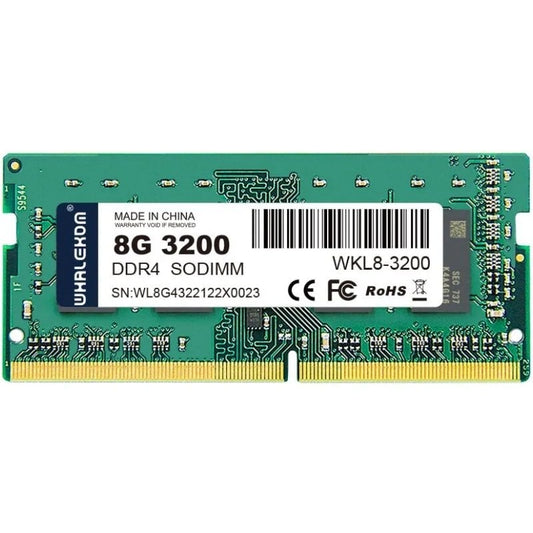 Memoria RAM Whalekom WK4SO32 8GB/ DDR4/ 3200MHz/ 1.2V/ CL19/ SODIMM