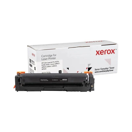 Toner compatível Xerox 006R04180 compatível com HP CF540X/CRG-054HBK/ 3200 páginas/ Preto