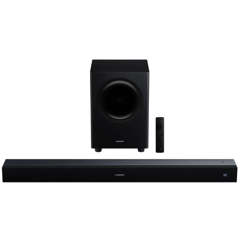Barra de Som com Bluetooth Xiaomi Soundbar Pro 2.1ch/ 300W/ 2.1/ Preta