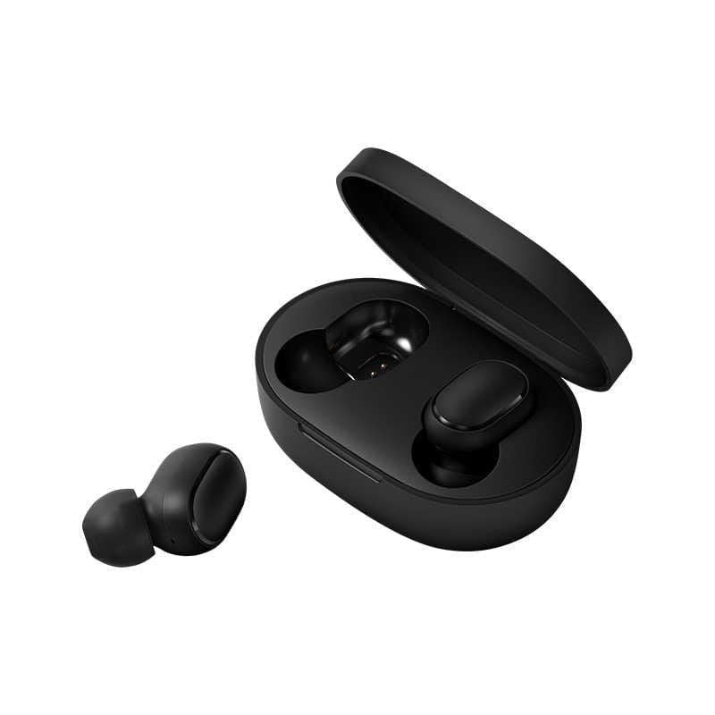Auscultadores Bluetooth Xiaomi Mi True Wireless Earbuds Basic 2 com estojo de carregamento/ Autonomia de 4h/ Pretos