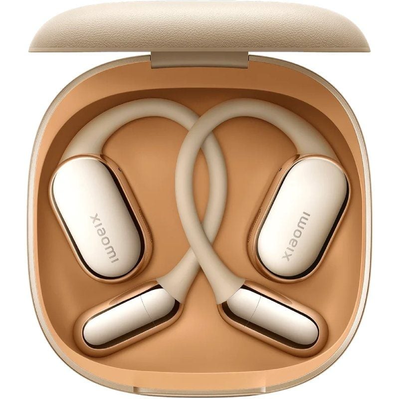 Auscultadores Bluetooth Xiaomi Openwear Stereo Pro com estojo de carregamento/ Autonomia 8.5h/ Dourados