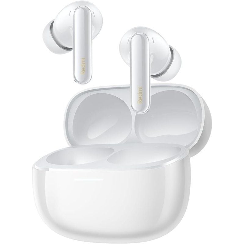 Auriculares Bluetooth Xiaomi Redmi Buds 6 Pro con estuche de carga/ Autonomía 10h/ Blanco Glacial