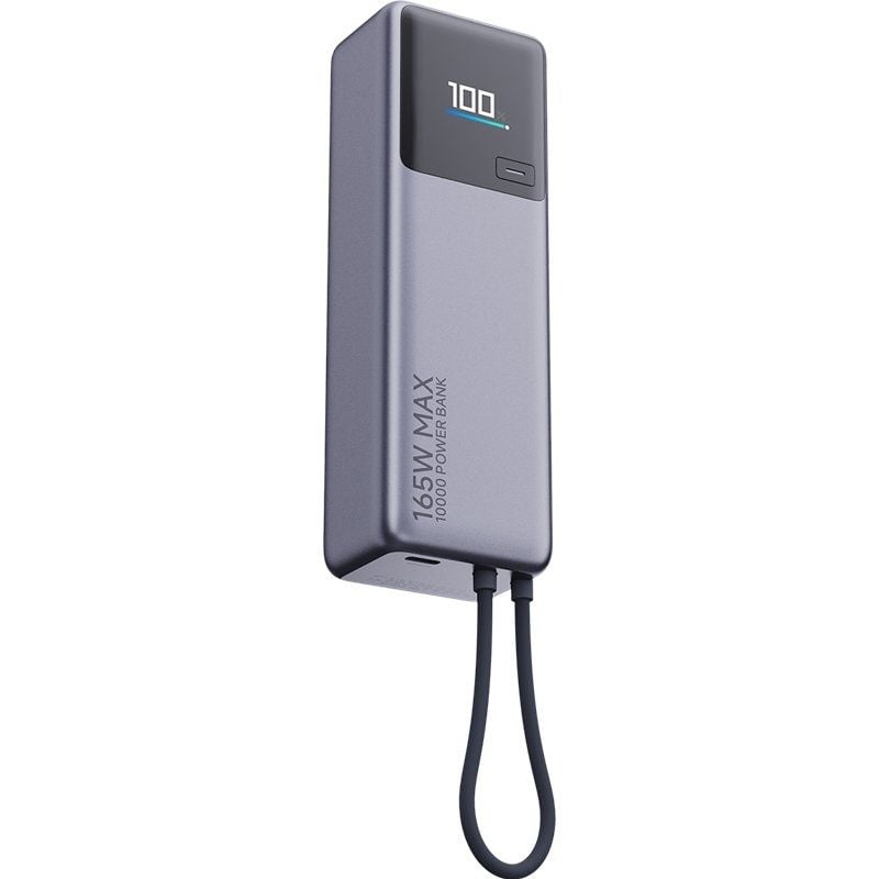 Powerbank 10000mAh Xiaomi Power Bank 10000 Cabo Integrado/ 165W/ Cinzento