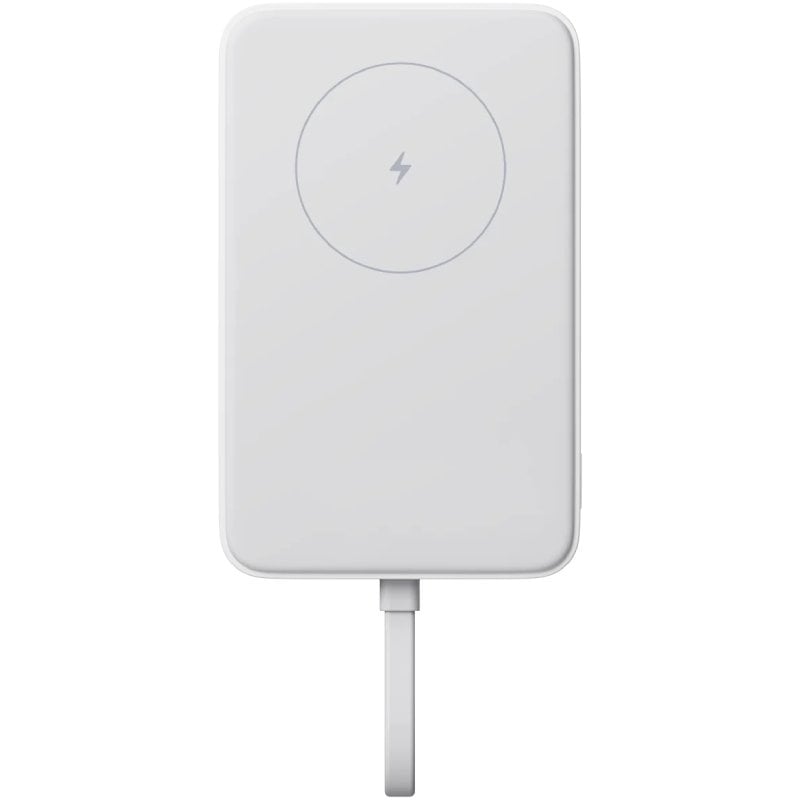 Powerbank 10000mAh Xiaomi 33W Magnetic Power Bank 10000 (Integrated Cable)/ Wireless/ Blanca