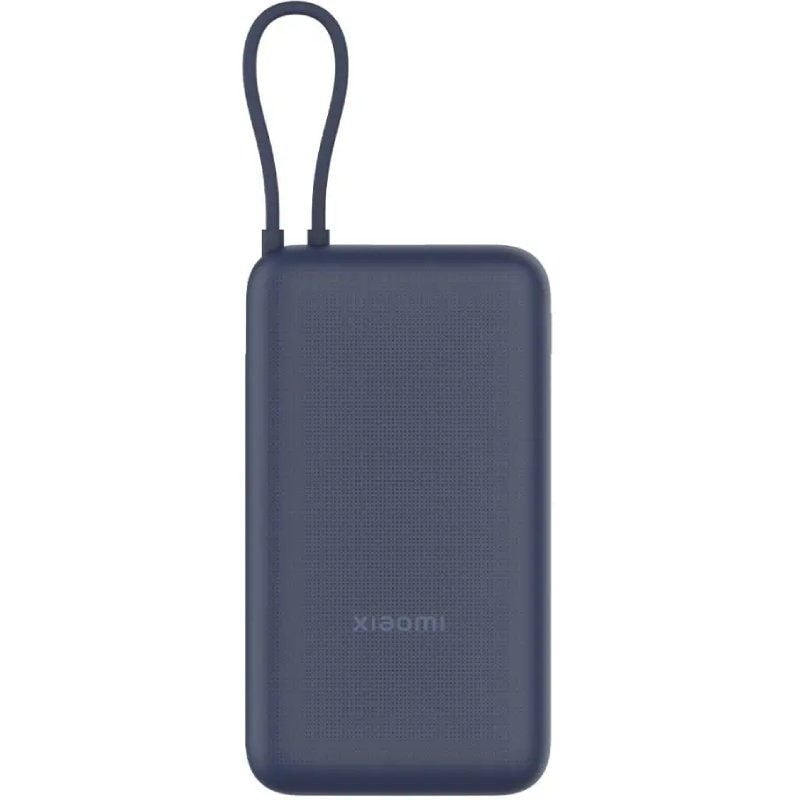 Powerbank 20000mAh Xiaomi 33W Power Bank Integrated Cable/ 33W/ Azul/ Incluye Cable USB Tipo-C