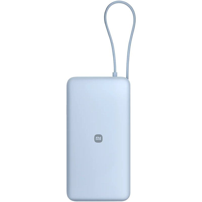 Powerbank 20000mAh Xiaomi 67W Power Bank Integrated Cable/ 67W/ Azul/ Incluye Cable USB Tipo-C