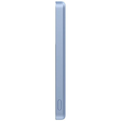 Powerbank 5000mAh Xiaomi Super Slim Magnetic Power Bank 5000/ Wireless/ Azul/ Incluye Cable USB Tipo-C