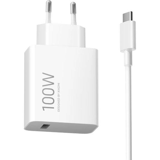Carregador de Parede Xiaomi 100W Charging Combo (Tipo-A)/ 1xUSB + Cabo USB Tipo-C/ 100W