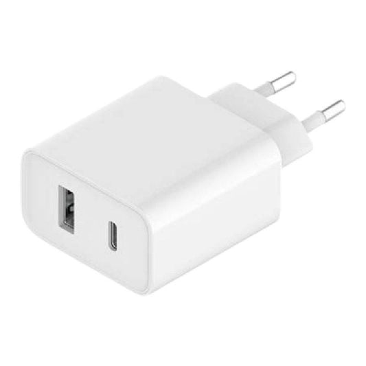 Carregador de Parede Xiaomi Mi 33W Wall Charger/ 1xUSB Tipo-C/ 1xUSB/ 33W