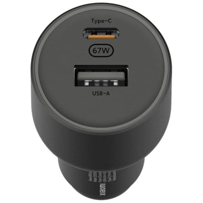 Carregador de Carro Xiaomi 67W USB-A Tipo-C/ 1xUSB-A/ 1xUSB Tipo-C/ 67W
