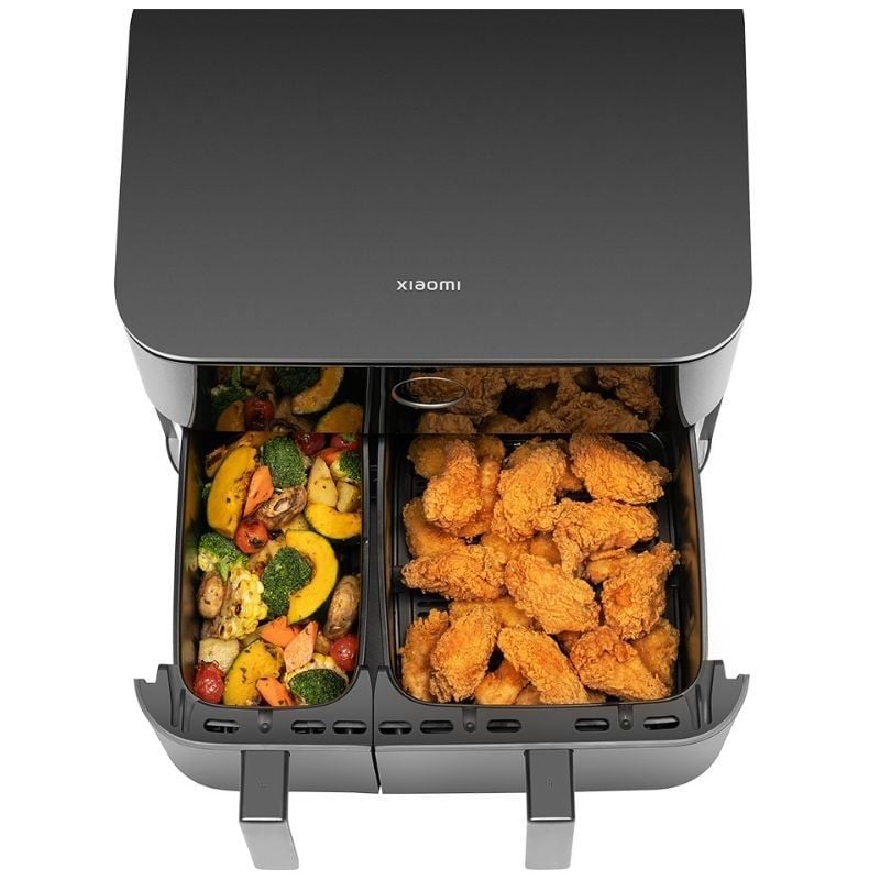 Freidora Inteligente por Aire Airfryer / Sin Aceite Xiaomi Dual Zone Air Fryer 10L/ 2700W/ Capacidad 10L (6.5L + 3.5L)