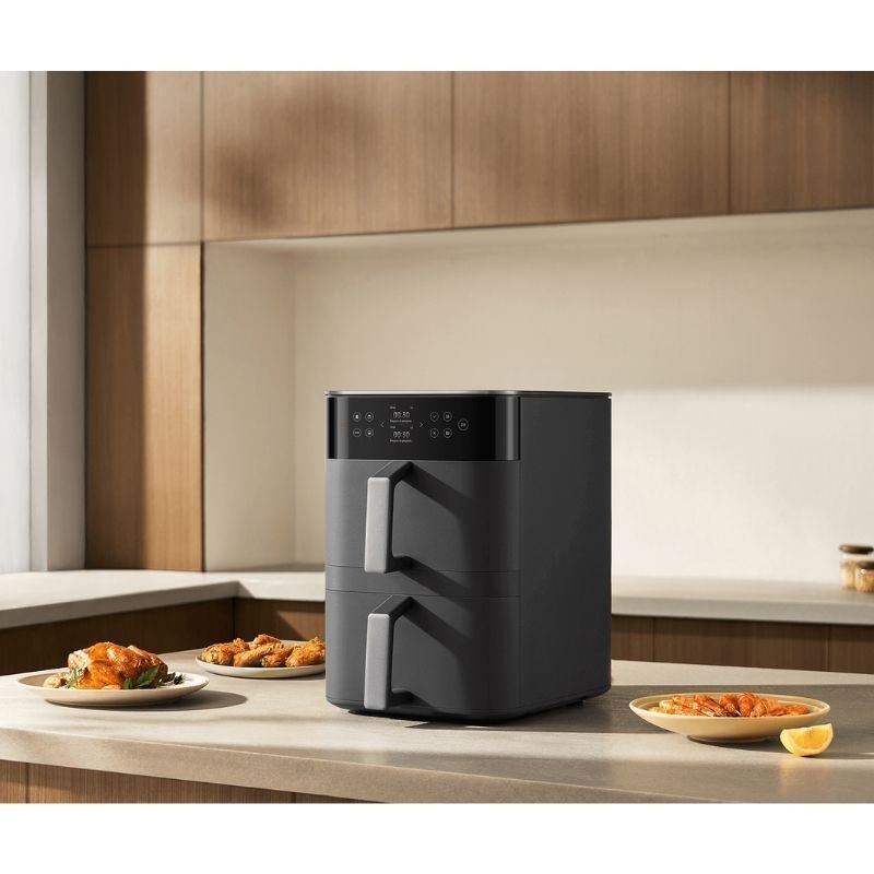 Fritadeira de Ar Inteligente / Sem Óleo Xiaomi Smart Double Stack Air Fryer 12L/ 2800W/ Capacidade 12L