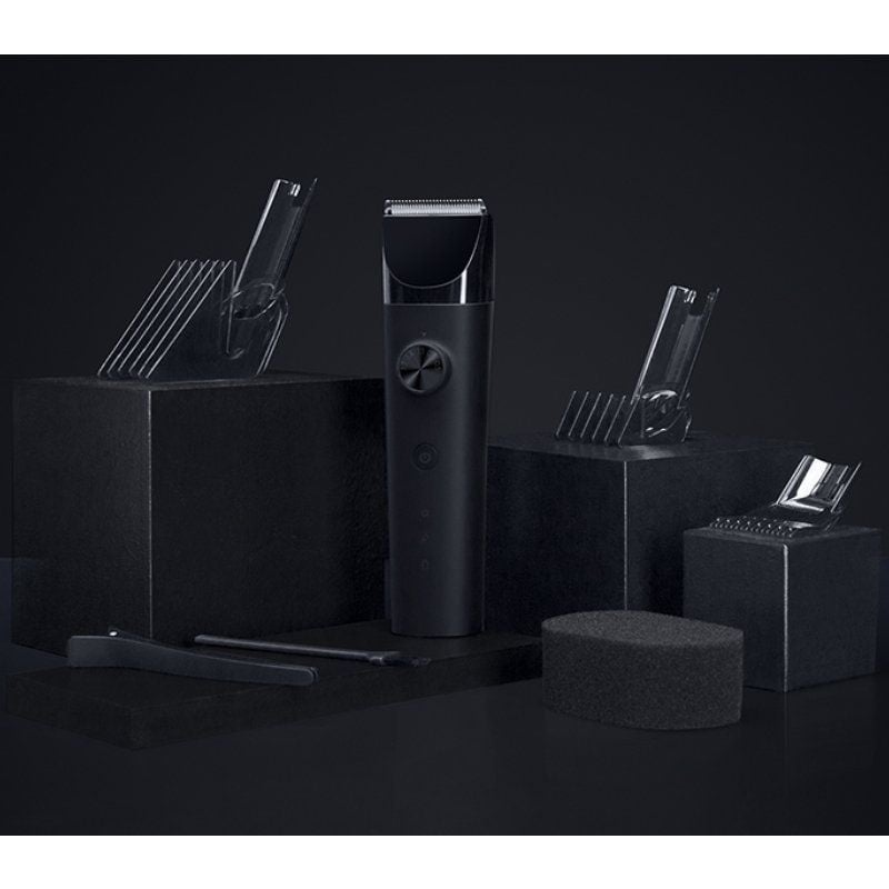 Máquina de Cortar Cabelo Xiaomi Hair Clipper/ com Bateria/ 7 Acessórios