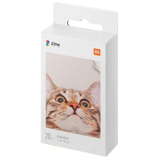 Papel Fotográfico Xiaomi Mi Portable Photo Printer Paper/ 5 x 7.6cm/ 20 Folhas