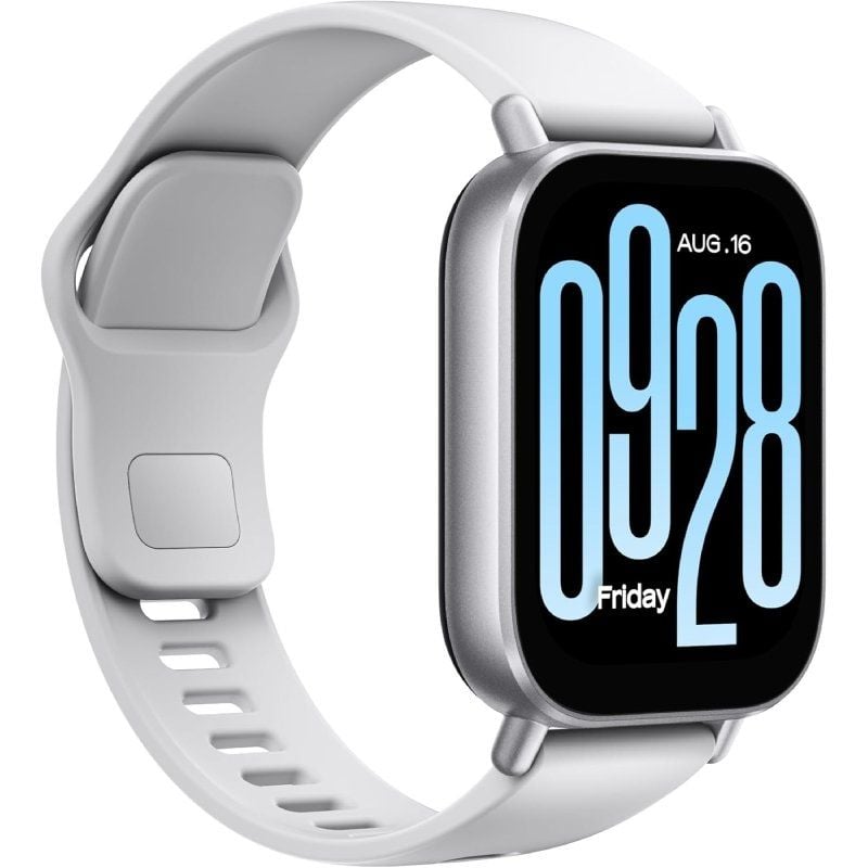 Smartwatch Xiaomi Redmi Watch 5 Active/ Notificações/ Frequência Cardíaca/ Prata