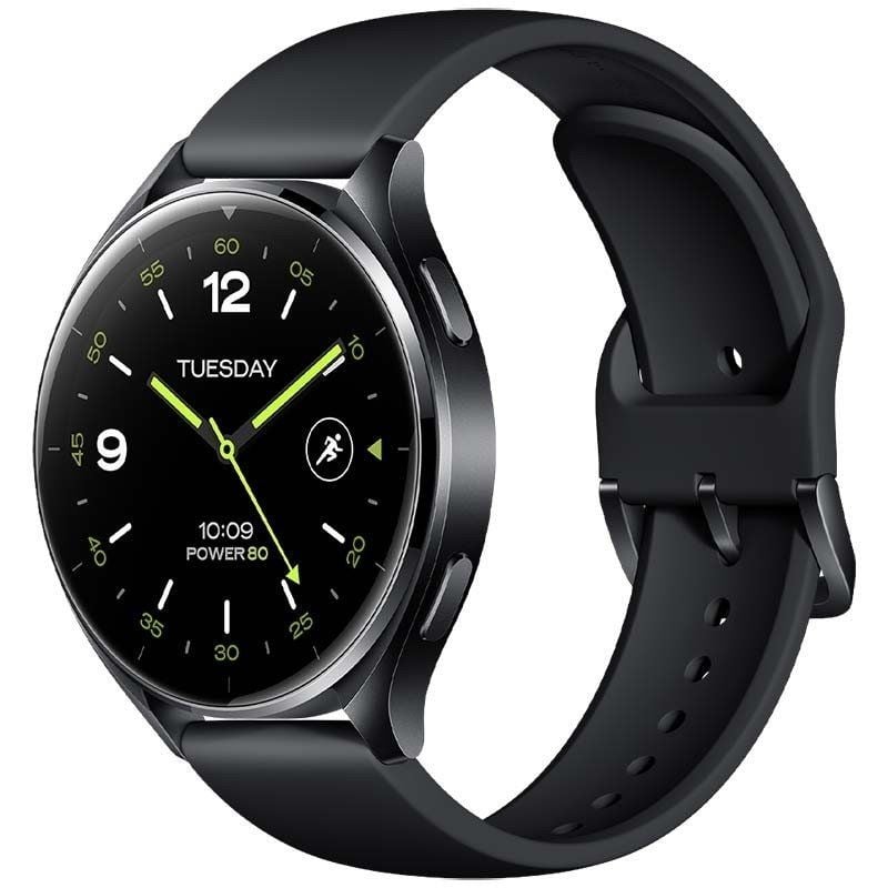 Smartwatch Xiaomi Watch 2/ Notificações/ Frequência Cardíaca/ GPS/ Preto