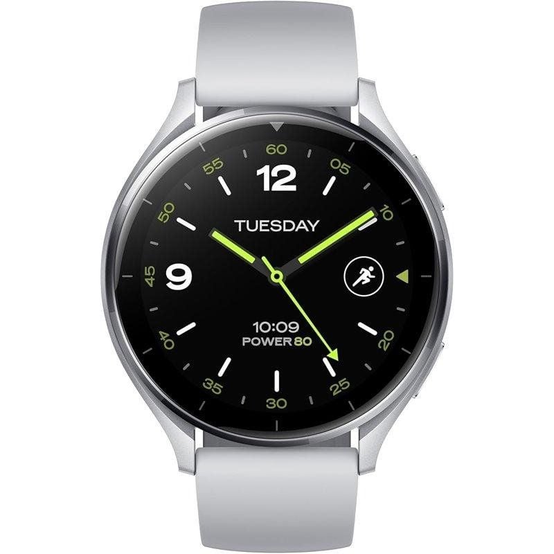 Smartwatch Xiaomi Watch 2/ Notificações/ Frequência Cardíaca/ GPS/ Prateado