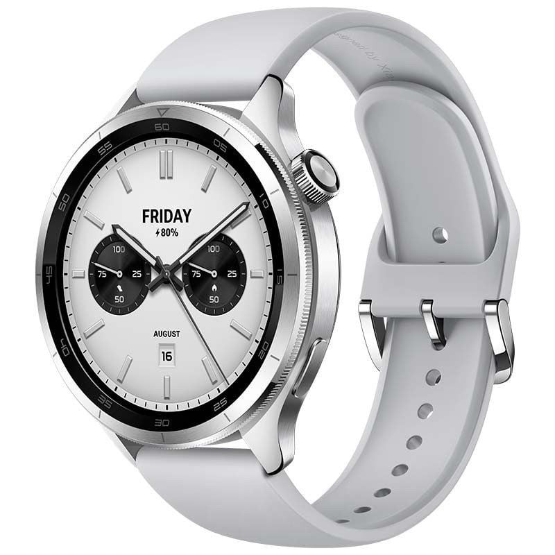 Smartwatch Xiaomi Watch S4/ Notificaciones/ Frecuencia Cardíaca/ GPS/ Plata