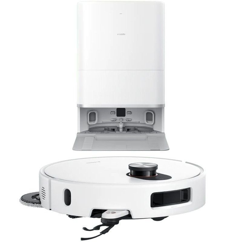 Robot Aspirador Xiaomi Robot Vacuum 5/ Friegasuelos/ control por WiFi/ Blanco