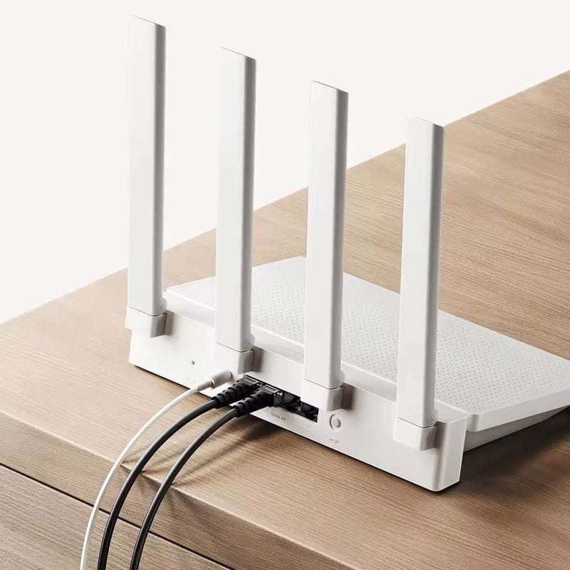 Router Inalámbrico Xiaomi Router AX3000T/ WiFi 6/ 3000Mbps/ 2.4GHz 5GHz/ 4 Antenas/ WiFi 802.11a/b/g/n/ac/ax