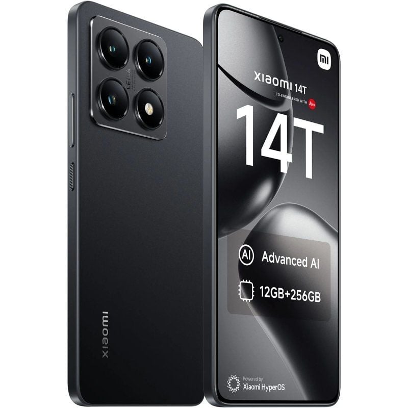 Smartphone Xiaomi 14T 12GB/ 256GB/ 6.67"/ 5G/ Preto