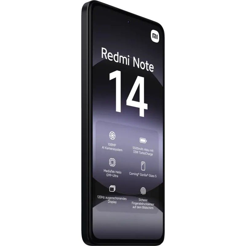 Smartphone Xiaomi Redmi Note 14 6GB/ 128GB/ 6.67"/ Preto
