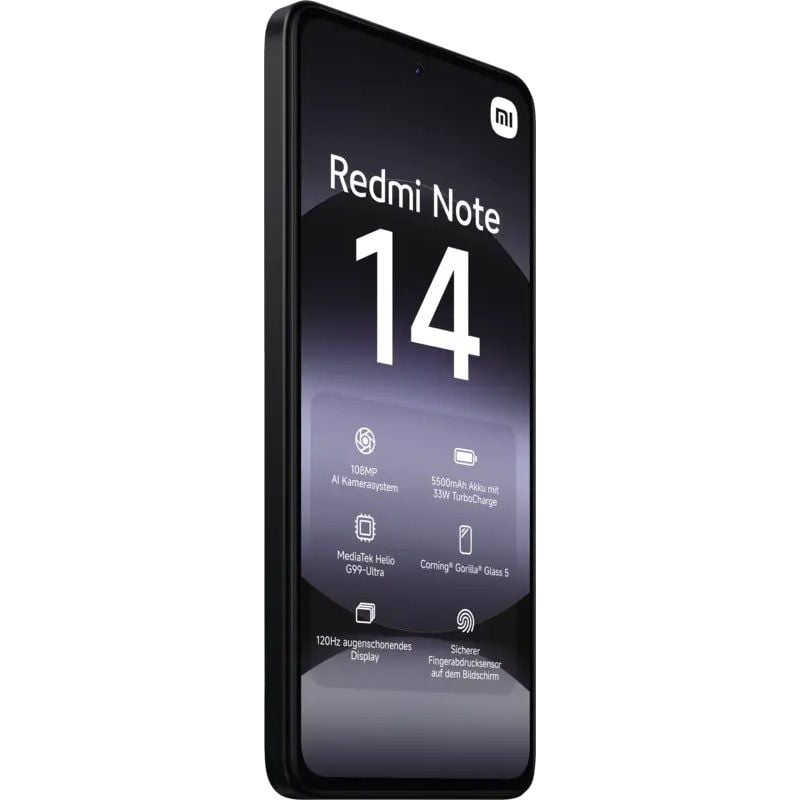 Smartphone Xiaomi Redmi Note 14 8GB/ 256GB/ 6.67"/ Preto