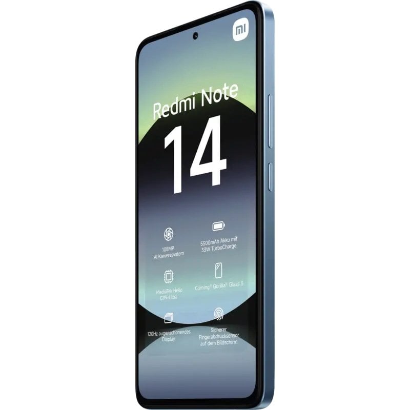 Smartphone Xiaomi Redmi Note 14 8GB/ 256GB/ 6.67"/ Azul