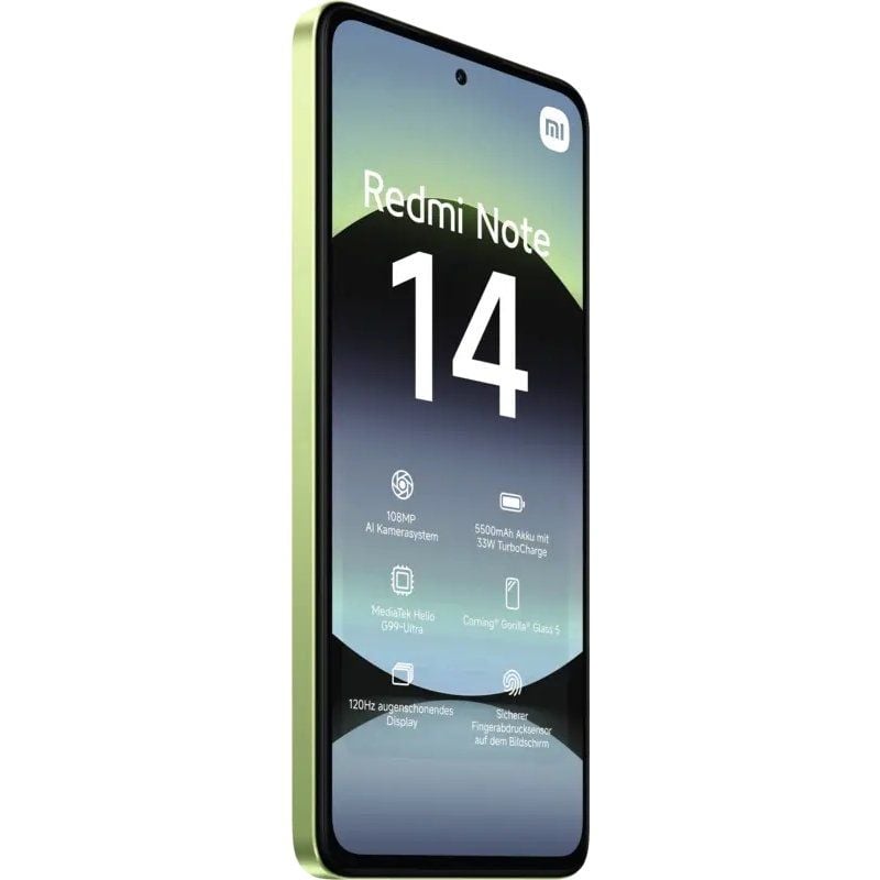 Smartphone Xiaomi Redmi Note 14 8GB/ 256GB/ 6.67"/ Verde