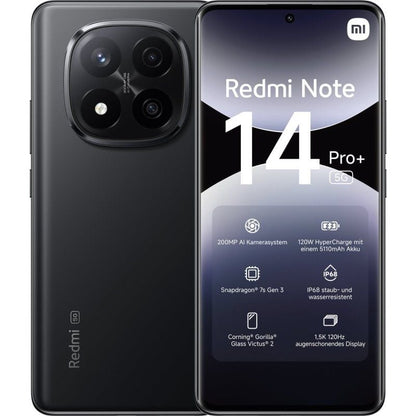 Smartphone Xiaomi Redmi Note 14 Pro+ 12GB/ 512GB/ 6.67"/ 5G/ Preto