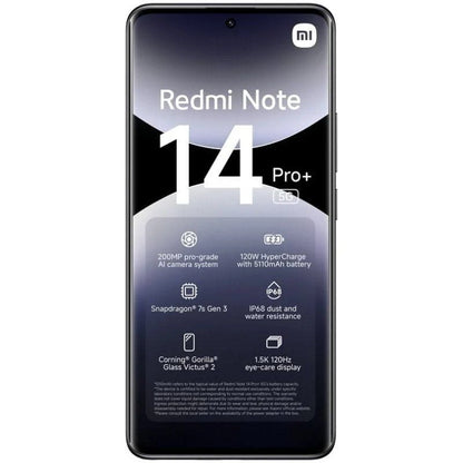 Smartphone Xiaomi Redmi Note 14 Pro+ 12GB/ 512GB/ 6.67"/ 5G/ Preto