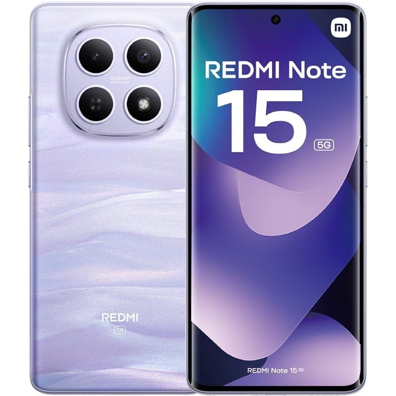 Smartphone Xiaomi Redmi Note 15 8GB/ 256GB/ 6.77"/ 5G/ Roxo