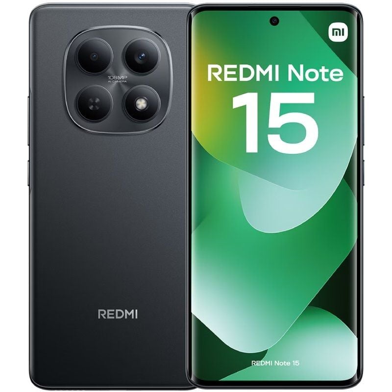 Smartphone Xiaomi Redmi Note 15 6GB/ 128GB/ 6.77"/ Preto