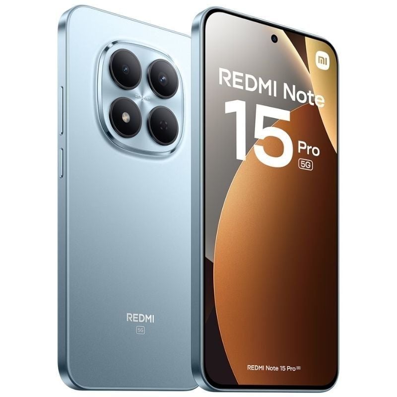 Smartphone Xiaomi Redmi Note 15 Pro 12GB/ 512GB/ 6.83"/ 5G/ Azul Glacial