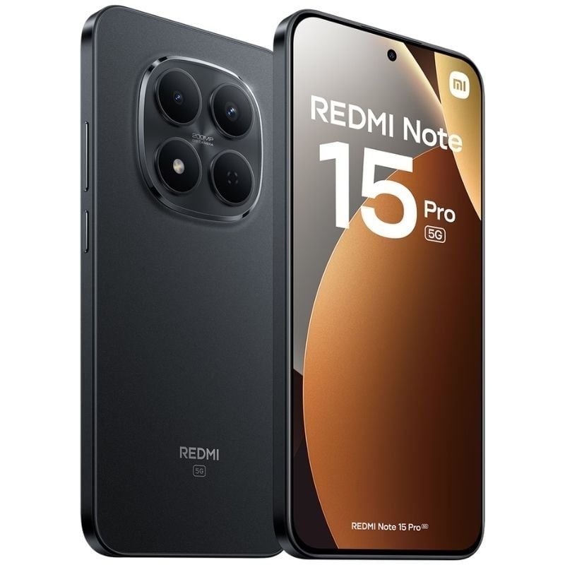 Smartphone Xiaomi Redmi Note 15 Pro 8GB/ 512GB/ 6.83"/ 5G/ Preto