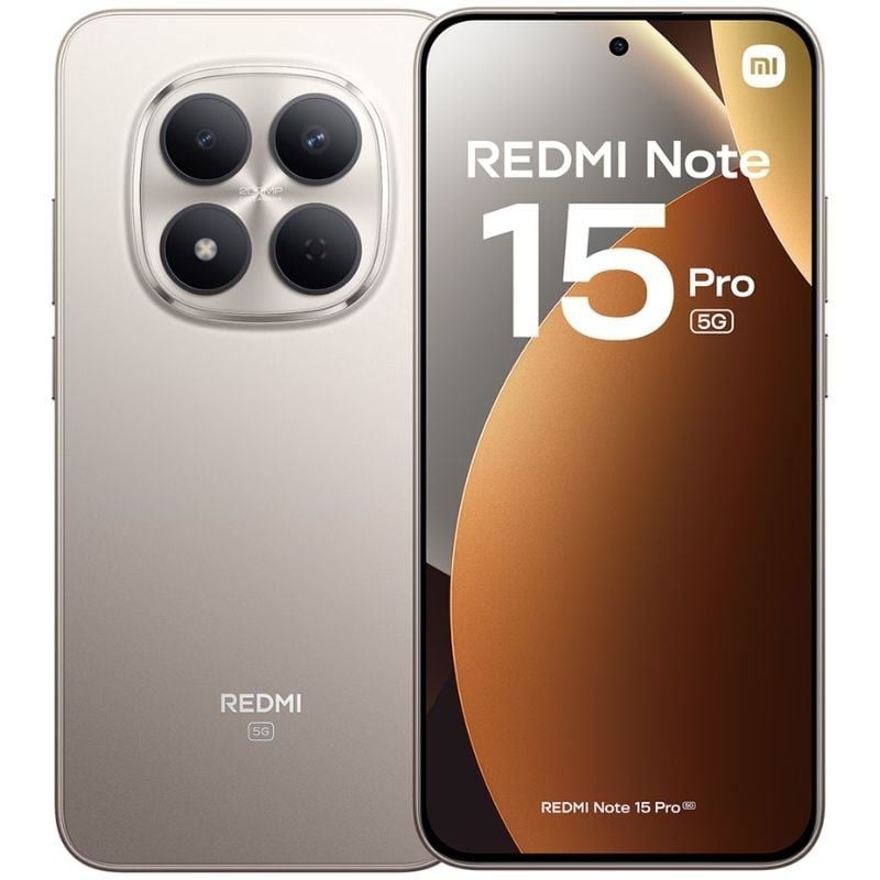 Smartphone Xiaomi Redmi Note 15 Pro 8GB/ 512GB/ 6.83"/ 5G/ Titânio