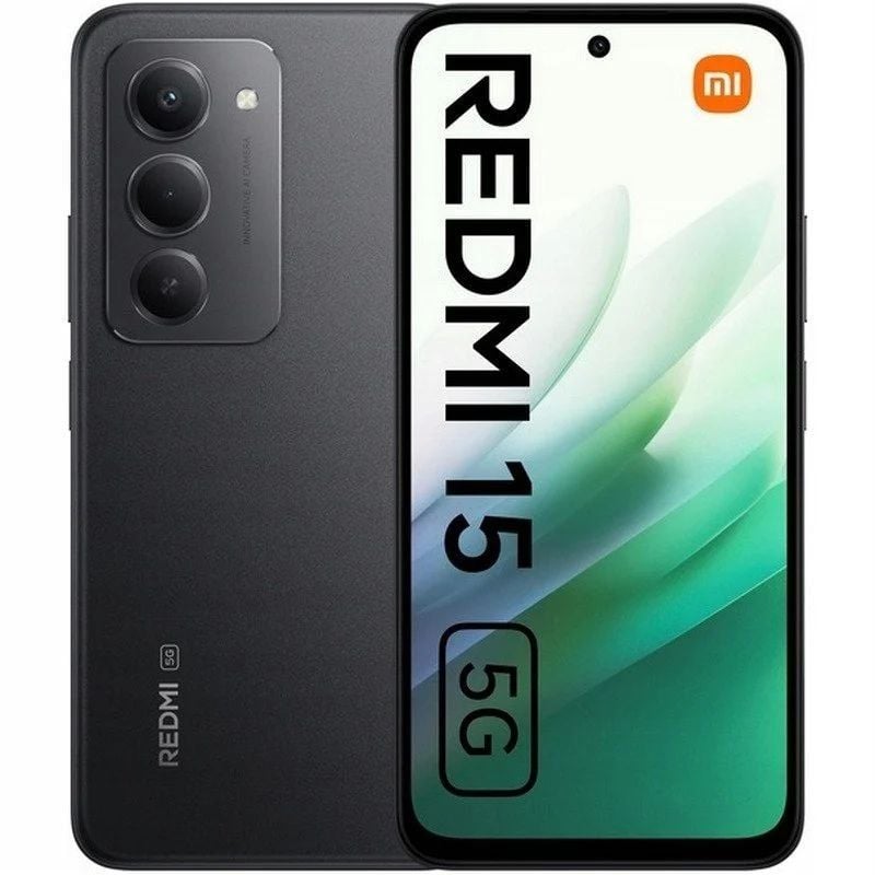 Smartphone Xiaomi Redmi 15 8GB/ 256GB/ 6.9"/ 5G/ Preto