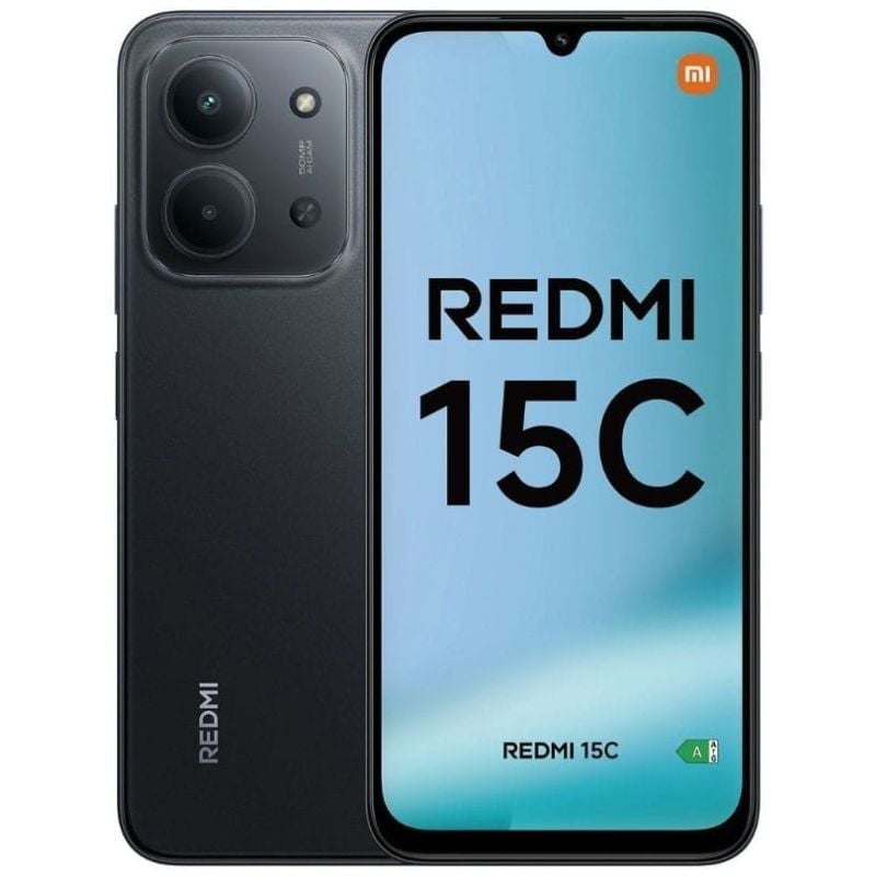 Smartphone Xiaomi Redmi 15C 4GB/ 128GB/ 6.9"/ Preto
