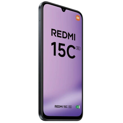 Smartphone Xiaomi Redmi 15C 4GB/ 128GB/ 6.9"/ 5G/ Negro