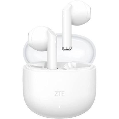 Auscultadores Bluetooth ZTE Buds 2 com estojo de carregamento/ Autonomia 5h/ Brancos