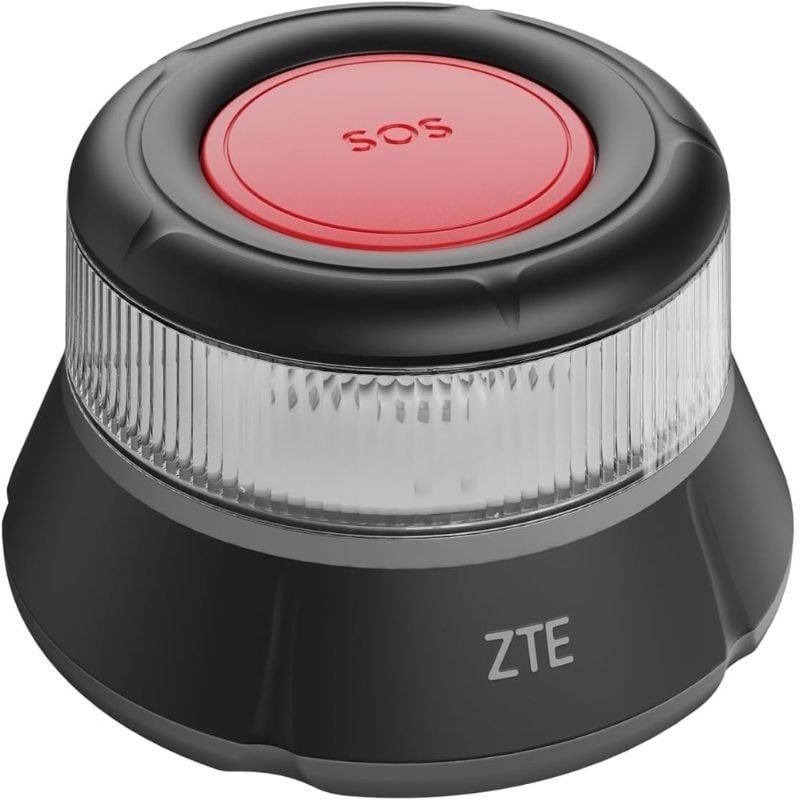 Luz de emergência para carro ZTE E1 V16/ Homologada/ Base magnética/ Geolocalizável/ Funciona a pilhas