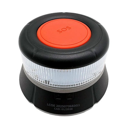 Luz de emergência para carro ZTE E1 V16/ Homologada/ Base magnética/ Geolocalizável/ Funciona a pilhas