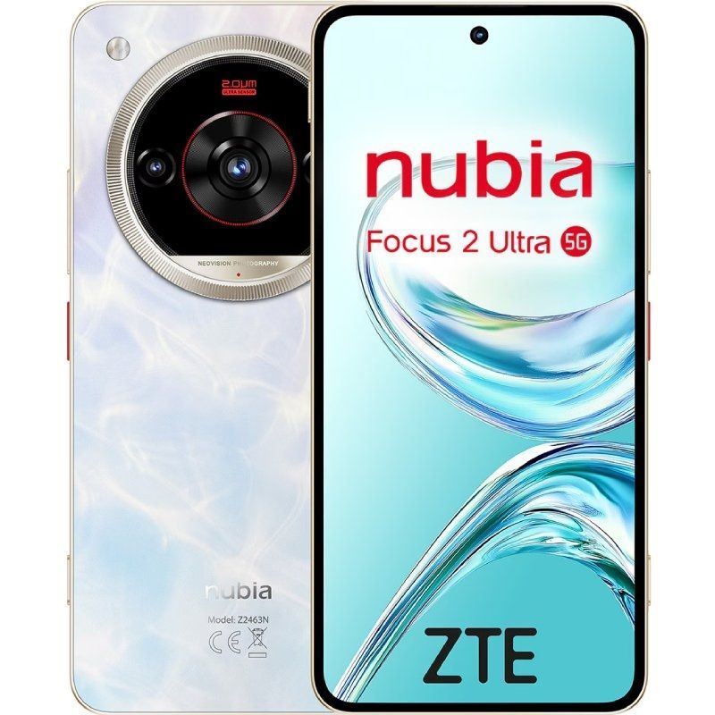 Smartphone ZTE Nubia Focus 2 Ultra 8GB/ 512GB/ 6.8"/ 5G/ Branco