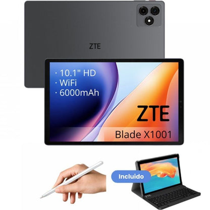 Tablet ZTE Tab Blade X1001W 10.1"/ 4GB/ 128GB/ Octacore/ Cinzento/ Inclui Teclado e Caneta Stylus